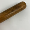 Honus Wagner & Hack Wilson Signed 1930 Louisville Slugger Mini Baseball Bat JSA