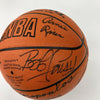 1956-1957 Boston Celtics  NBA Champs Team Signed Basketball JSA COA