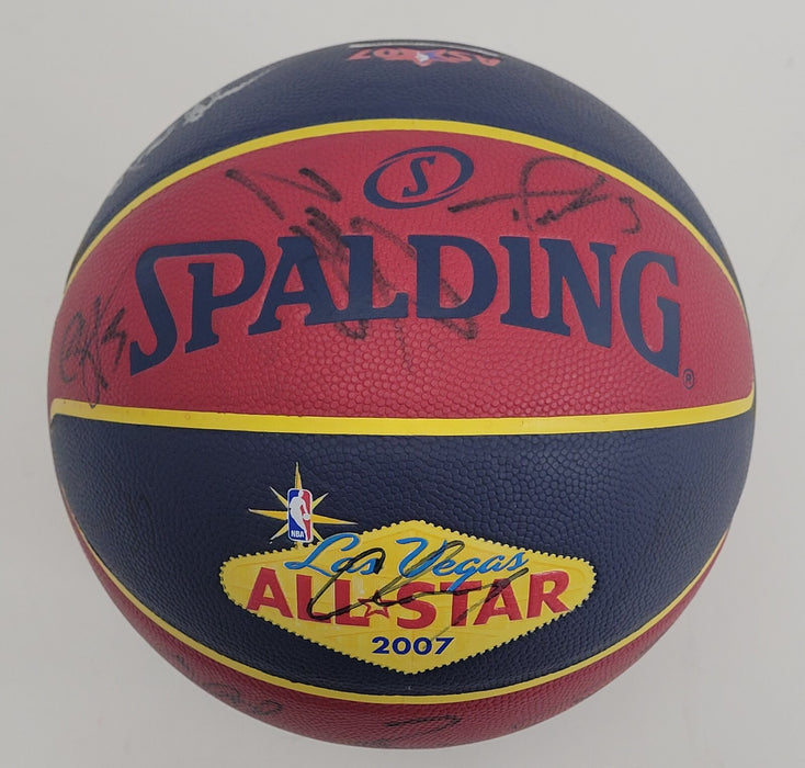 Lebron James 2007 All Star Game Multi Signed Basketball 28 Sigs Beckett COA