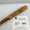 Mickey Mantle Willie Mays & Duke Snider Signed Baseball Bat With Beckett COA