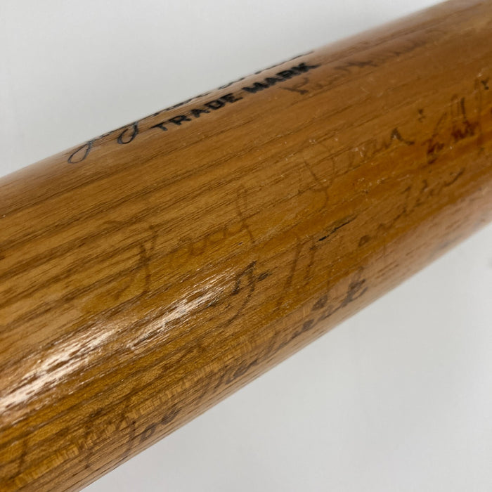 1934 St. Louis Cardinals World Series Champs Team Signed Baseball Bat JSA COA