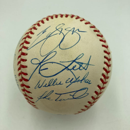 1997 Toronto Blue Jays Team Signed American League Baseball Joe Carter