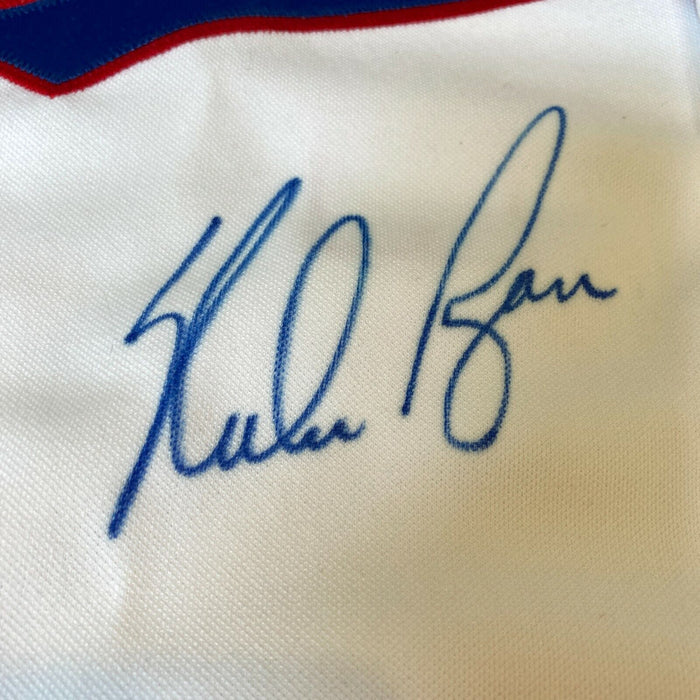 Nolan Ryan Signed Authentic Game Issued 1989 Texas Rangers Jersey With JSA COA