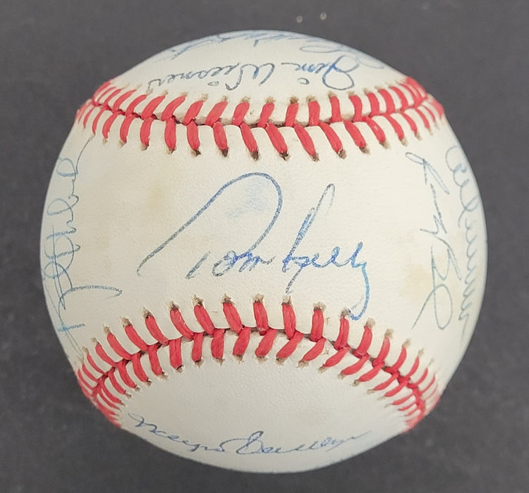 1987 Minnesota Twins World Series Champs Team Signed W.S. Baseball JSA COA
