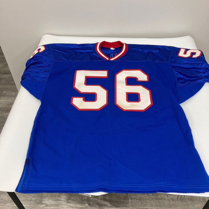 1986 New York Giants Super Bowl Champs Team Signed Jersey 44 Sigs JSA COA