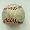 Roberto Clemente Sam Rice Joe Medwick Goose Goslin 1950s HOF Signed Baseball JSA