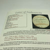 1948 Cleveland Indians World Series Champs Team Signed Baseball JSA COA