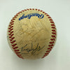 1983 Philadelphia Phillies NL Champs Team Signed World Series Baseball JSA COA