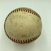 Mickey Lolich Signed Career Win No. 43 Final Out Game Used Baseball Beckett COA