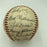 Ted Williams Rookie 1939 Boston Red Sox Team Signed Baseball Jimmie Foxx JSA COA