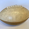 1973 Miami Dolphins Team Signed Vintage Rawlings Football 40+ Sigs JSA COA