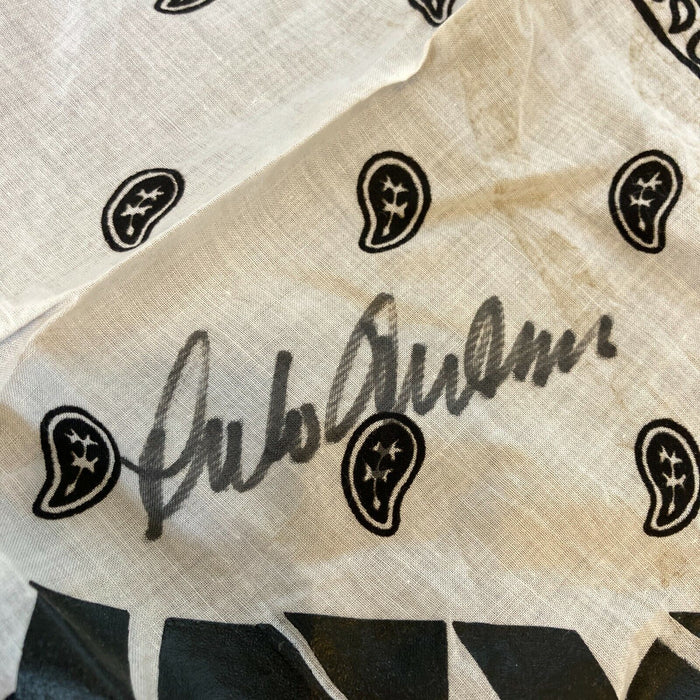 Arlo Guthrie Signed Autographed Handkerchief With JSA COA Country Music Star