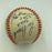 Beautiful 3,000 Hit Club Signed Baseball With Hit Totals Willie Mays JSA COA