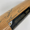 1965 Minnesota Twins American League Champs Team Signed Baseball Bat JSA COA