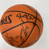 1997-98 Chicago Bulls NBA Champs Team Signed Game Basketball The Last Dance JSA