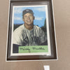 Incredible Mickey Mantle Rookie Era Signed 8x10 Photo From 1954 Bowman Card PSA