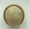 Fred Snodgrass Chief Meyers Al Bridwell Larry Doyle Giants Signed Baseball JSA