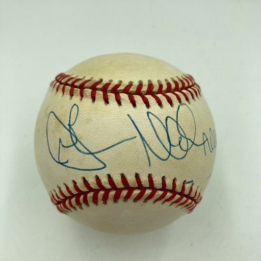 John McEnroe Signed Autographed Baseball With JSA COA