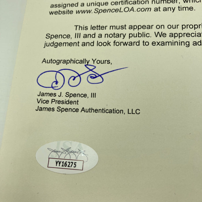 1937 New York Yankees World Series Champs Team Signed Baseball Lou Gehrig JSA