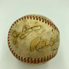 1966 Philadelphia Phillies Team Signed Baseball Richie Ashburn & Jim Bunning