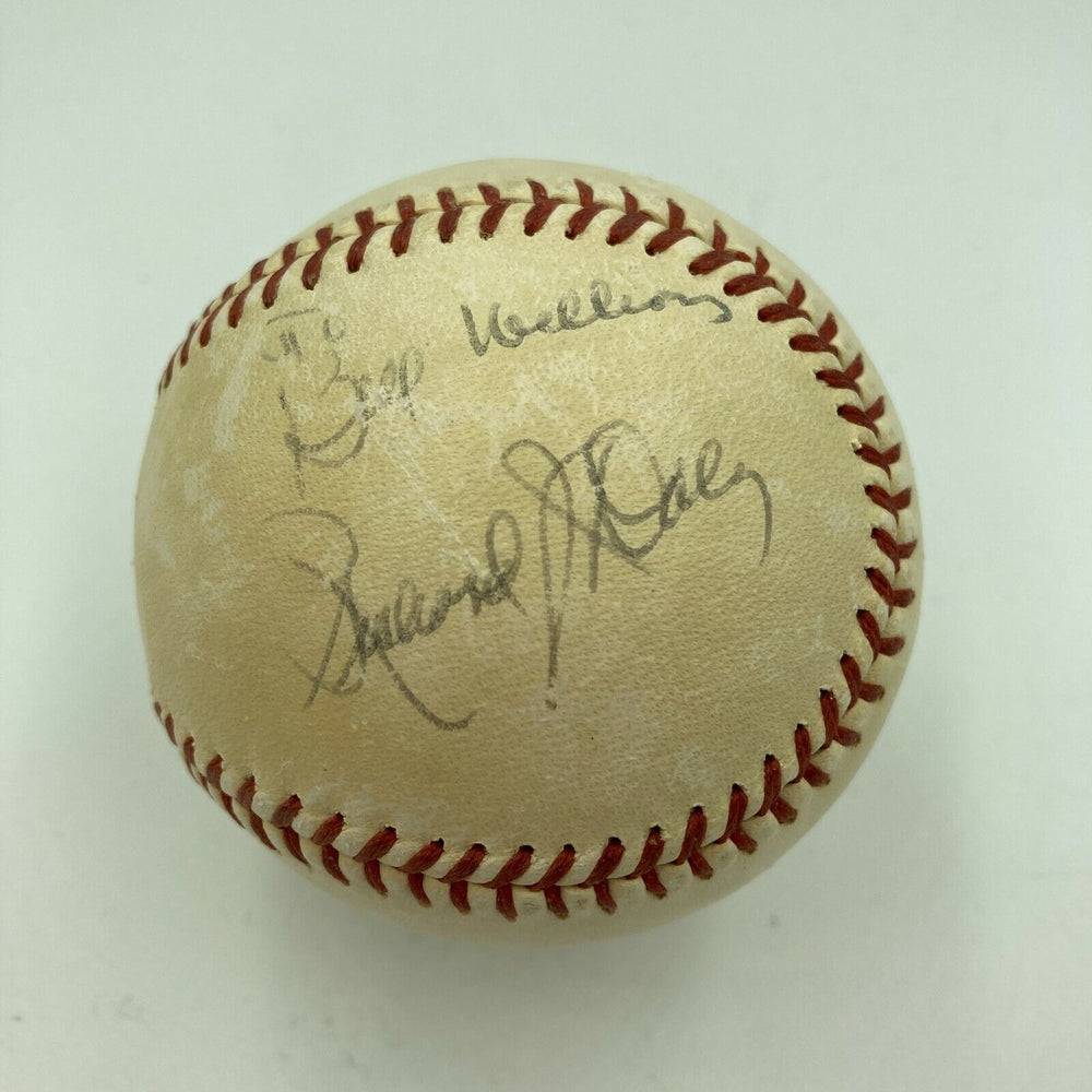 Chicago Mayor Richard J Daley (Dec. 1976) Signed 1970's Baseball JSA COA