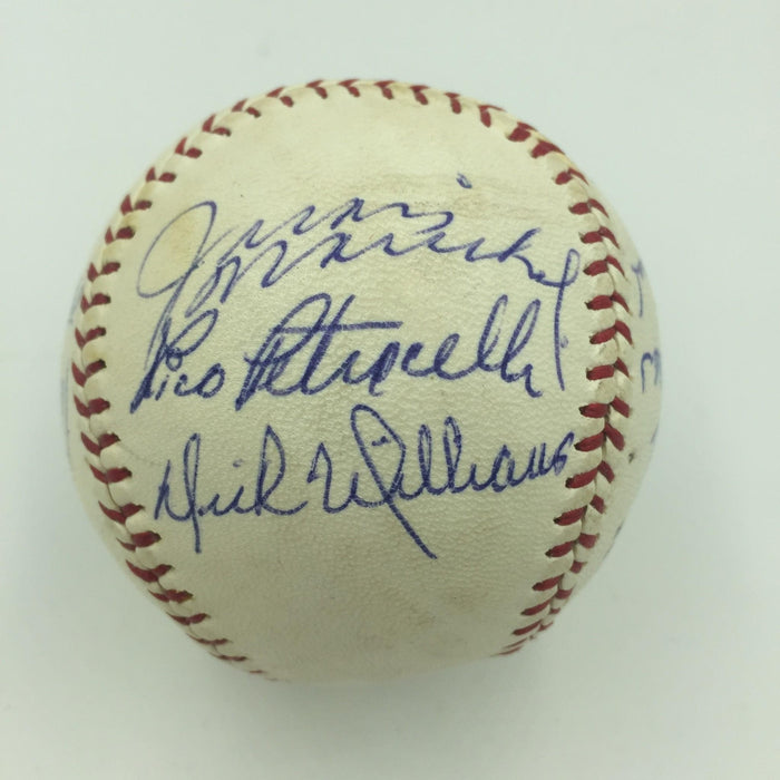 1960's Ted Williams Willie Mays Carl Yastrzemski HOF Signed Baseball JSA COA