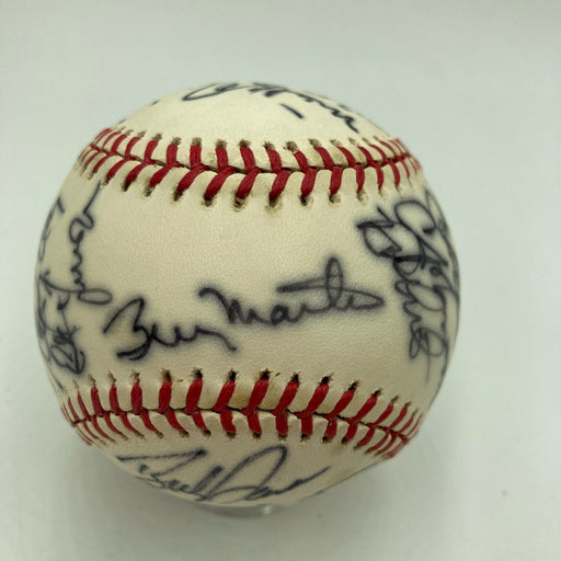 1978 New York Yankees World Series Champs Team Signed Baseball JSA COA
