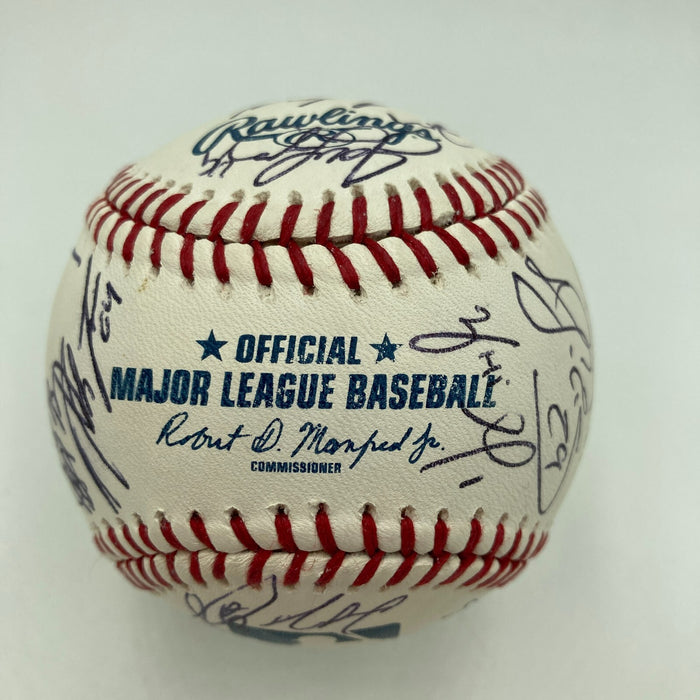 2014 San Francisco Giants World Series Champs Team Signed Baseball PSA DNA COA
