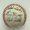 1970's HOF Multi Signed Baseball Earl Averill Burleigh Grimes JSA COA