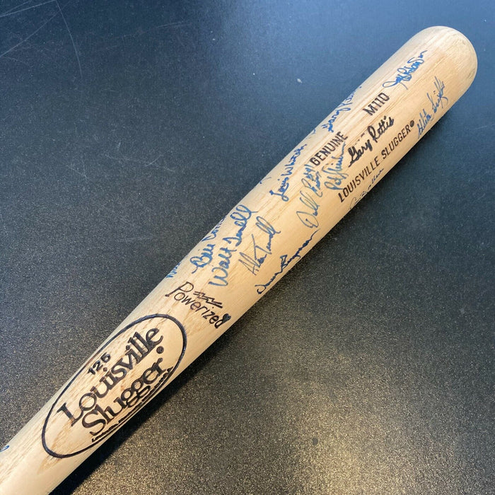 1988 Detroit Tigers Team Signed Baseball Bat Sparky Anderson 25+ Sigs JSA COA