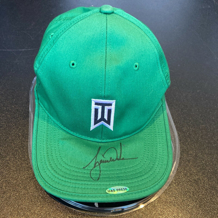 Tiger Woods Signed Nike TW Hat UDA Upper Deck Authenticated Hologram