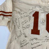 1969 Texas Longhorns NCAA National Champs Team Signed Game Issued Jersey PSA DNA