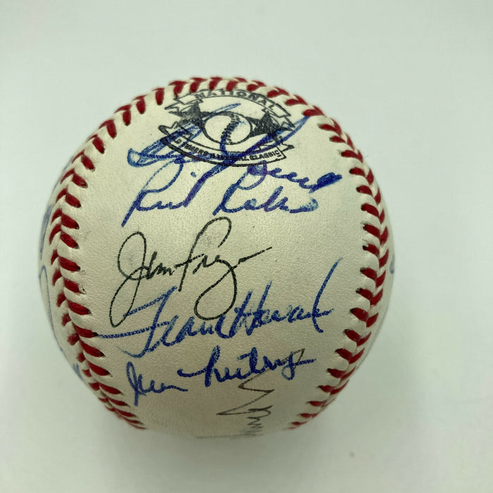 Brooks Robinson HOF Signed Cracker Jack Old Timers Game Baseball Beckett COA