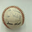 1933 Inaugural First Ever All Star Game Team Signed Baseball PSA DNA COA