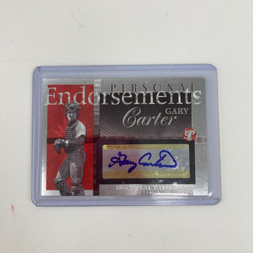 2005 Topps Pristine Gary Carter Auto Personal Endorsements Signed