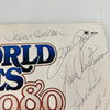 1980 Philadelphia Phillies Team Signed World Series Program 35+ Sigs JSA COA