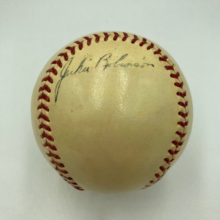 Jackie Robinson Rookie Signed 1940's National League Frick Baseball JSA COA
