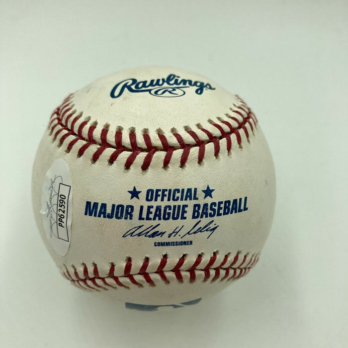 Tracy McGrady Signed Autographed Major League Baseball With JSA COA NBA Legend