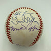 Rare No Hitter Pitchers Multi Signed Baseball 11 Signatures JSA COA