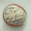 500 Home Run Signed Baseball With 21 Sigs! Mickey Mantle PSA DNA Graded 9 MINT