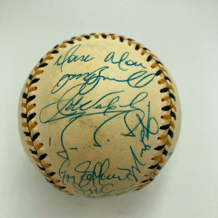 1994 All Star Game National League Team Signed Baseball Barry Bonds PSA DNA COA