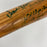 Mickey Mantle Ted Williams Willie Mays 58 Sigs Hall Of Fame Multi Signed Bat BAS