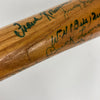 Mickey Mantle Ted Williams Willie Mays 58 Sigs Hall Of Fame Multi Signed Bat BAS