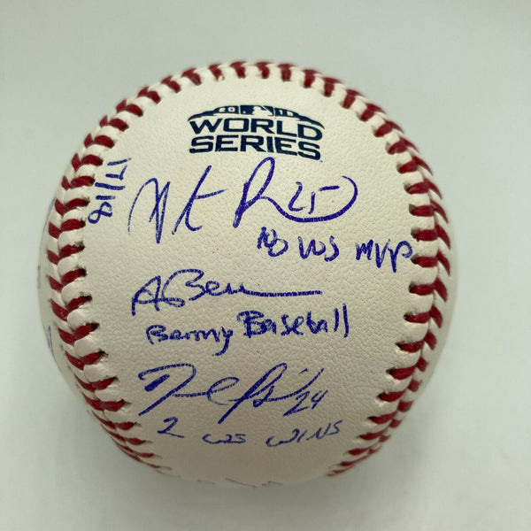 2018 Boston Red Sox World Series Champs Team Signed Baseball Fanatics 17/18