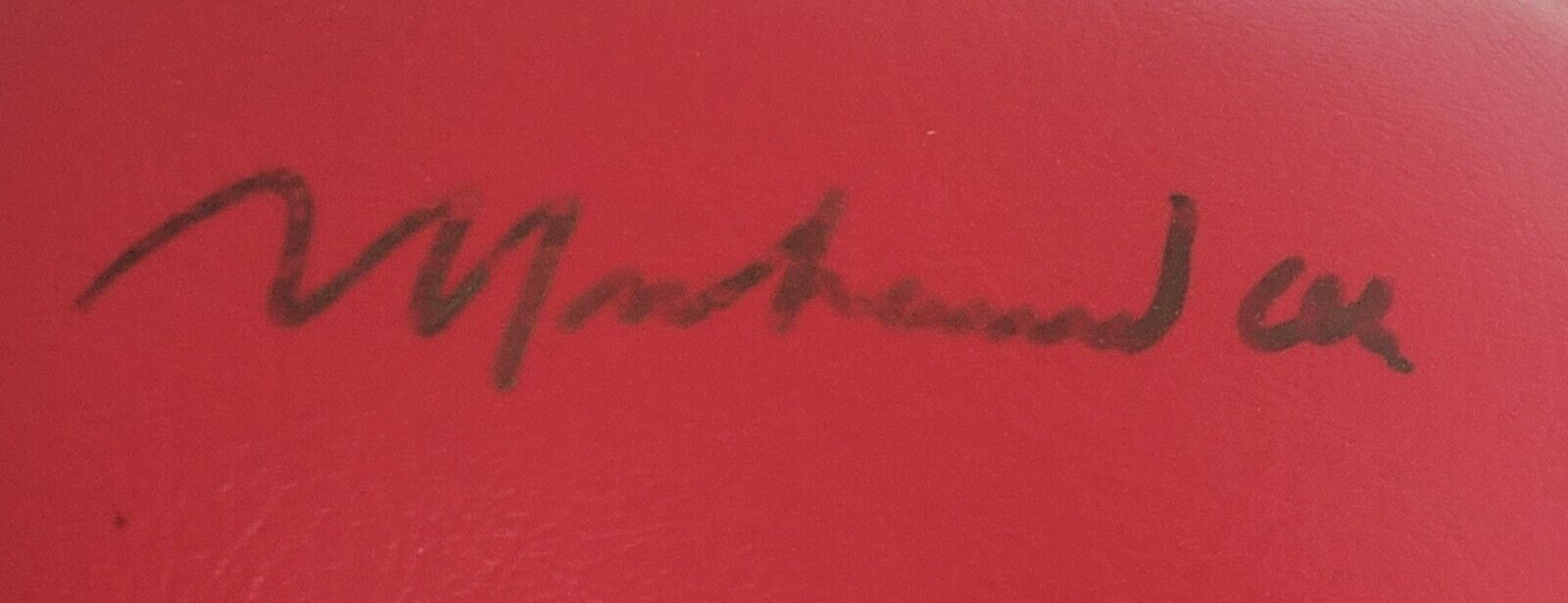 Muhammad Ali Signed Everlast Boxing Glove PSA DNA COA Auto