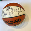 Julius Erving Oscar Robertson HOF Legends Signed Basketball 16 Sigs JSA