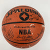 Michael Jordan Wilt Chamberlain Hall Of Fame Multi Signed Basketball Beckett COA