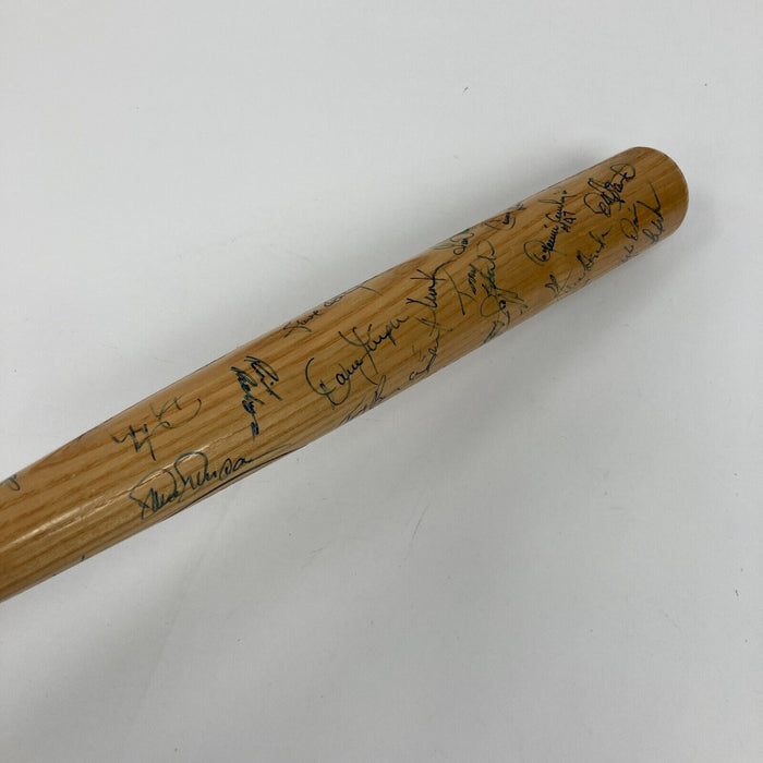 1987 Oakland A's Athletics Team Signed Baseball Bat 35 Sigs Mark Mcgwire JSA COA