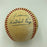Satchel Paige Signed Official League Baseball Displays As Single Signed JSA COA