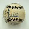 1996 Atlanta Braves NL Champs Team Signed Mickey Mantle Day Baseball JSA COA